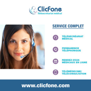 ClicFone secrétariat télémédecine