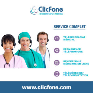 ClicFone Télésecrétariat Télémédecine