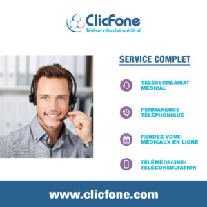 ClicFone télésecrétariat télémédecine