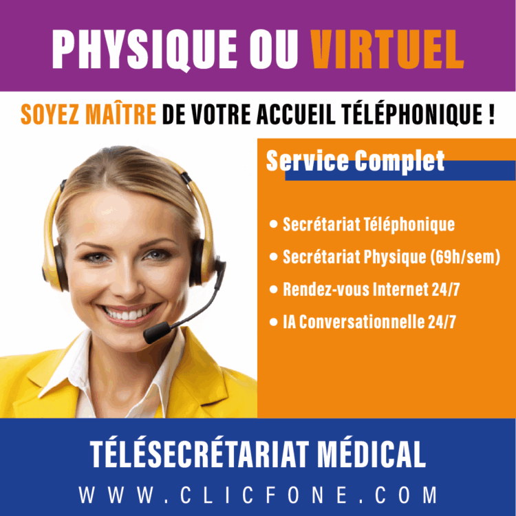 clicfone-telesecretariat-medical-physique-humain-virtuel-ia