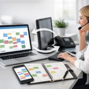 Synchroniser agenda Doctolib avec secrétariat externe