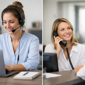 Télésecrétariat médical vs secrétaire en cabinet